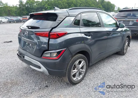 2022 Hyundai Kona Sel из США, поврежденный, VIN KM8K6CAB3NU807410